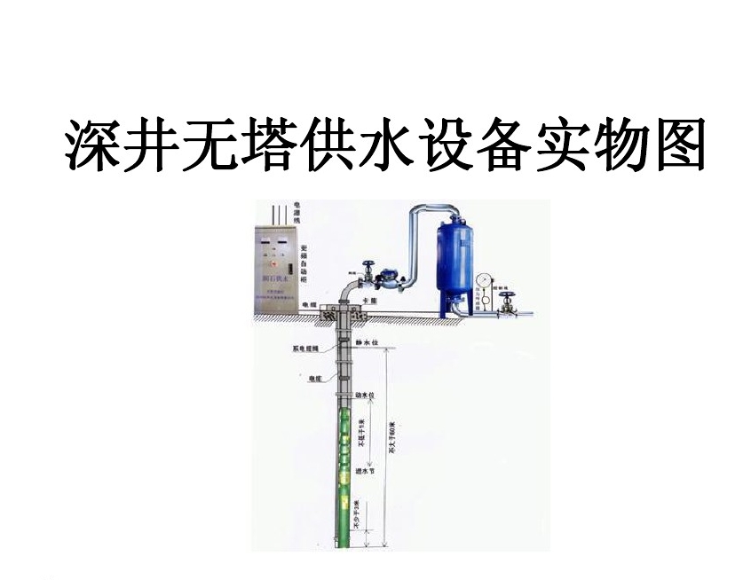 遵义湄潭县井泵无塔式供水设备